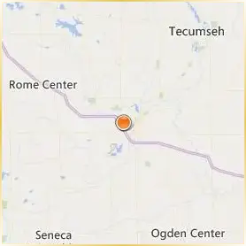 Adrian College Location Map