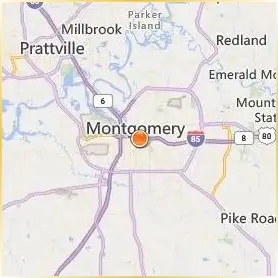 Alabama State University Location Map Alabama State University Location Map