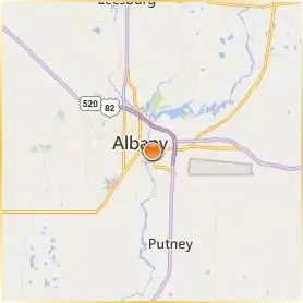 Albany State University Location Map