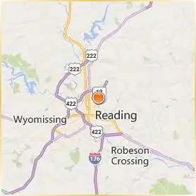 Albright College Location Map