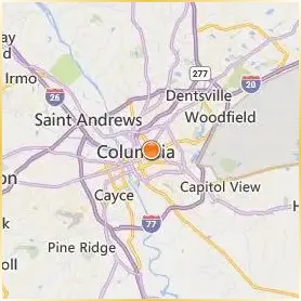 Allen University Location Map Allen University Location Map