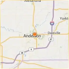 Anderson University Indiana Location Map Anderson University Indiana Location Map