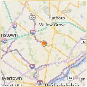 Arcadia University Location Map Arcadia University Location Map
