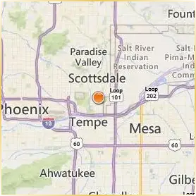 Arizona State University Digital Immersion Location Map Arizona State University Digital Immersion Location Map