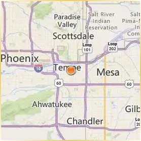 Arizona State University Tempe Location Map Arizona State University Tempe Location Map