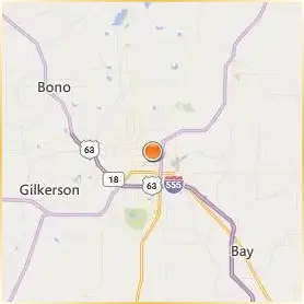 Arkansas State University Location Map Arkansas State University Location Map