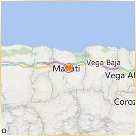 Atenas College Location Map