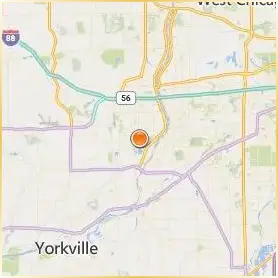 Aurora University Location Map Aurora University Location Map