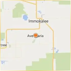 Ave Maria University Location Map