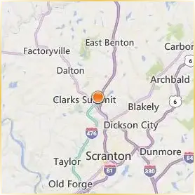 Clarks Summit University Location Map Clarks Summit University Location Map