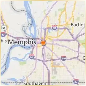 Baptist Health Sciences University Location Map