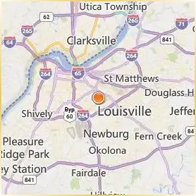 Bellarmine University Location Map