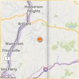 Bethany College Location Map Bethany College Location Map