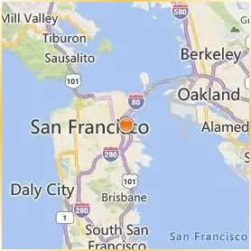 California College of the Arts Location Map California College of the Arts Location Map