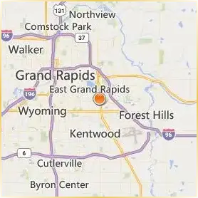 Calvin University Location Map Calvin University Location Map
