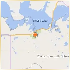 Cankdeska Cikana Community College Location Map