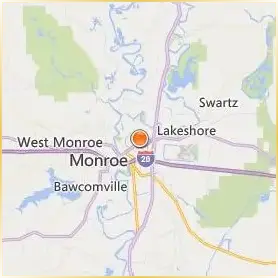 Miller Motte College McCann Monroe Location Map Miller Motte College McCann Monroe Location Map