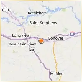 Catawba Valley Community College Location Map Catawba Valley Community College Location Map