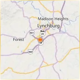 Central Virginia Community College Location Map Central Virginia Community College Location Map