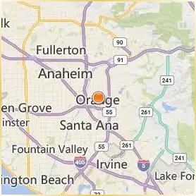 Chapman University Location Map Chapman University Location Map