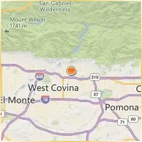 Citrus College Location Map