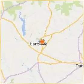 Coker University Location Map Coker University Location Map