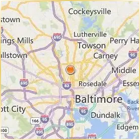Notre Dame of Maryland University Location Map