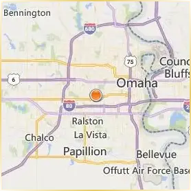 College of Saint Mary Location Map