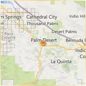 College of the Desert Location Map