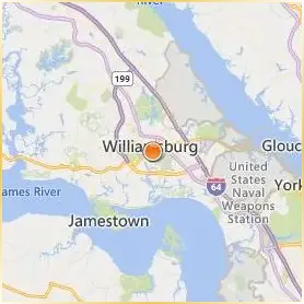 College of William and Mary Location Map College of William and Mary Location Map