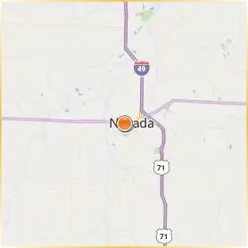 Cottey College Location Map