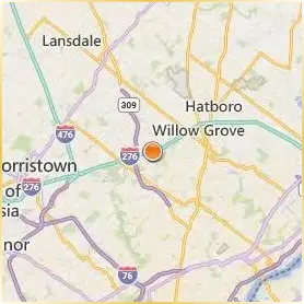 DeVry University Pennsylvania Location Map