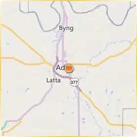 East Central University Location Map East Central University Location Map