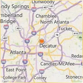 Emory University Location Map Emory University Location Map