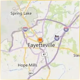 Fayetteville State University Location Map Fayetteville State University Location Map