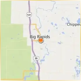 Ferris State University Location Map Ferris State University Location Map