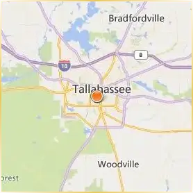 Florida Agricultural and Mechanical University Location Map