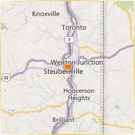 Franciscan University of Steubenville Location Map Franciscan University of Steubenville Location Map