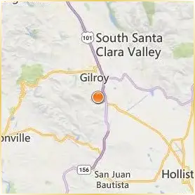 Gavilan College Location Map Gavilan College Location Map
