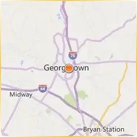 Georgetown College Location Map Georgetown College Location Map