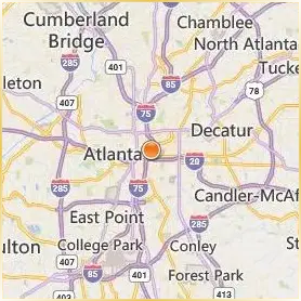 Georgia State University Location Map Georgia State University Location Map
