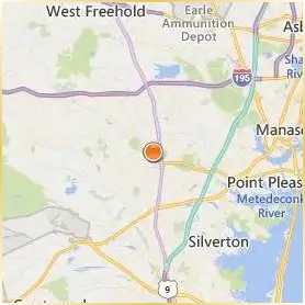 Georgian Court University Location Map