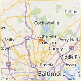Goucher College Location Map Goucher College Location Map