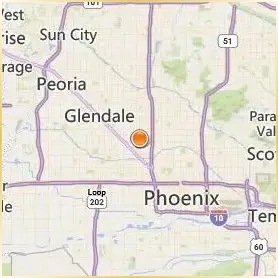 Grand Canyon University Location Map Grand Canyon University Location Map