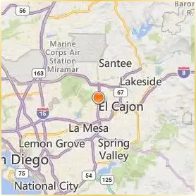 Grossmont College Location Map Grossmont College Location Map