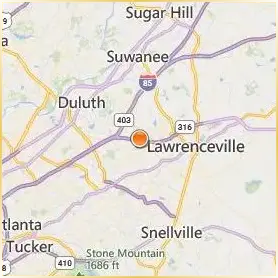Gwinnett Technical College Location Map