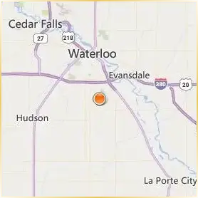 Hawkeye Community College Location Map