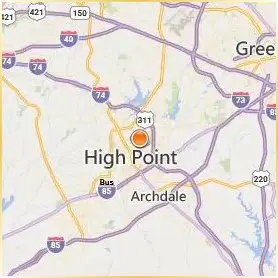 High Point University Location Map High Point University Location Map