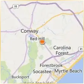 Horry Georgetown Technical College Location Map