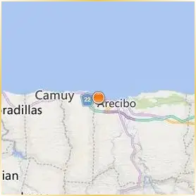 ICPR Junior College Arecibo Location Map ICPR Junior College Arecibo Location Map